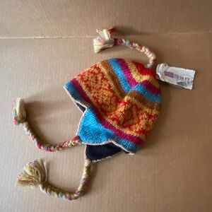 Kushan hat multi color Sherpa style